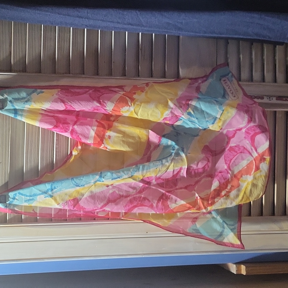 Coach Spring Scarf